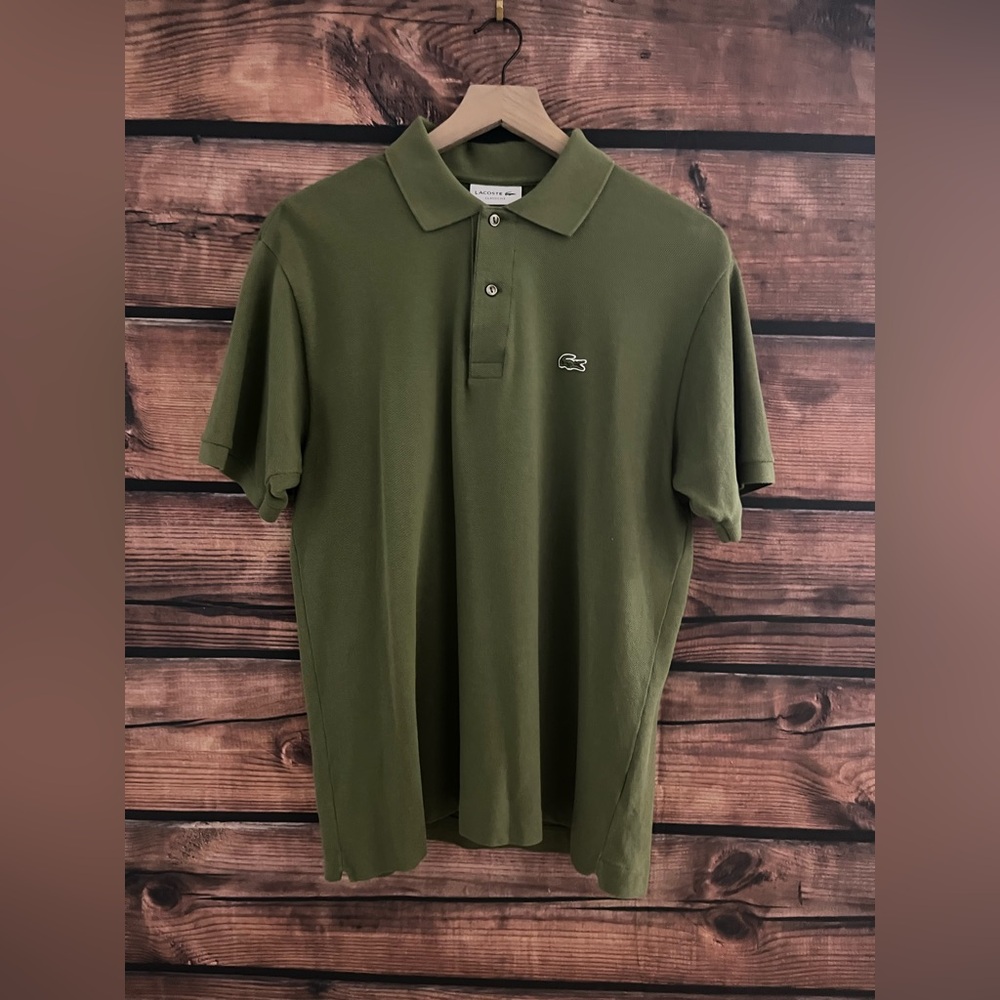 Lacoste polo size L